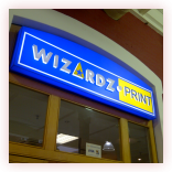 Frameless Lightbox (Wizards Store)